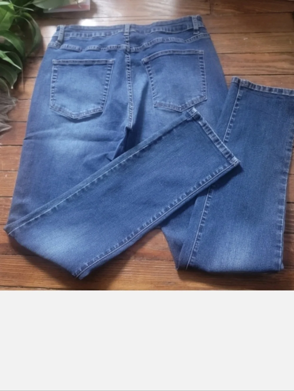 Women's Blue Stretch Denim Jeans